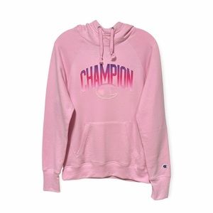 Champion PowerBlend Ombré Graphic Hoodie